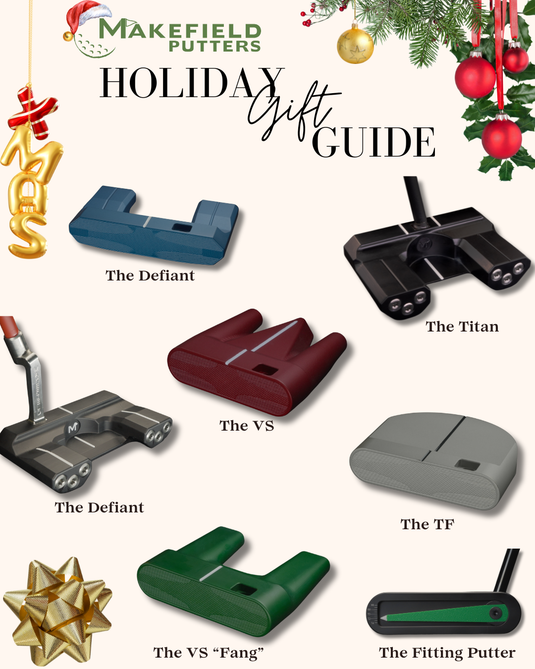 Happy Holidays from Makefield Putters!